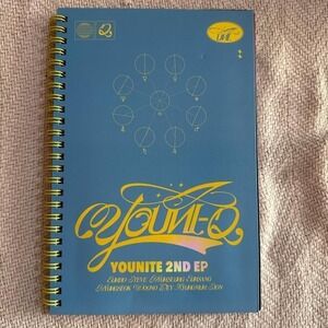 Younite 2nd EP album includes cd stickers ticket poster and photocards vguc
